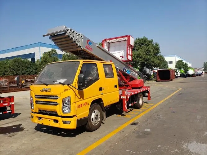 龙华附近云梯车出租 砂石搬运